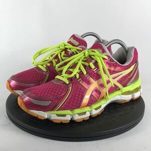 Asics Gel-Kayano 19 Pink Athletic Running Shoes T350N Women’s Size 9.5